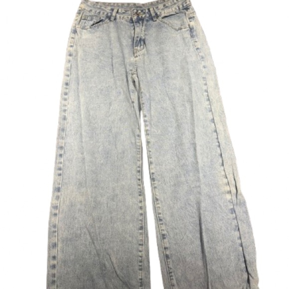 Classic Light Blue Women's Jeans with Bow back detail